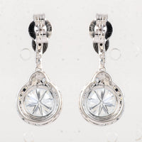 3.36 Carats Lab Grown Diamond 14K Gold Earrings