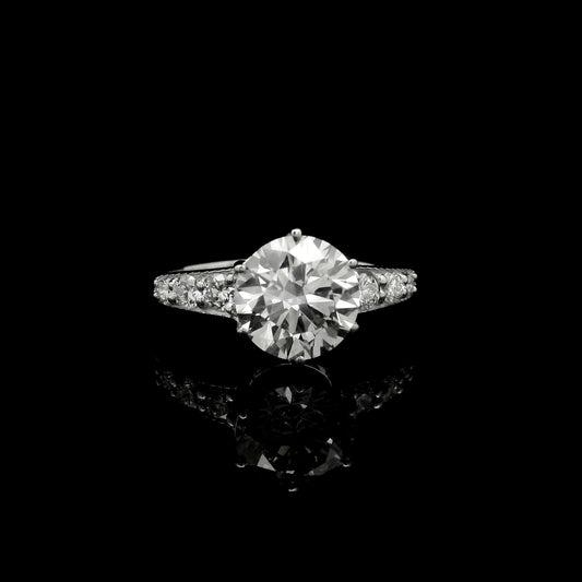 2.32 Carats Lab Grown Diamond 14K Gold Ring