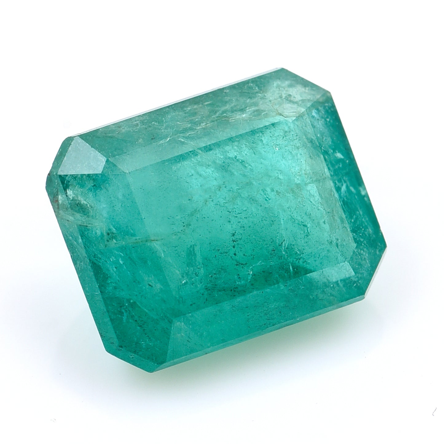 3.38 Natural Beryl Emerald Emerald Cut Gemstone