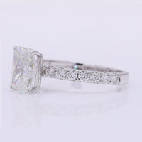 2.47 Carats Lab Grown Diamond 14K Gold Ring