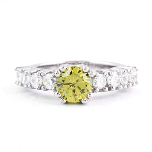5.38 Ct Cubic Zirconia 925 Sterling Silver Ring