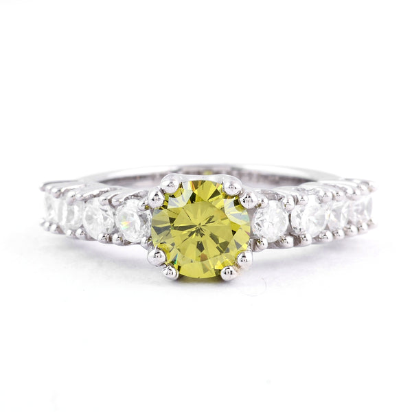 5.38 Ct Cubic Zirconia 925 Sterling Silver Ring