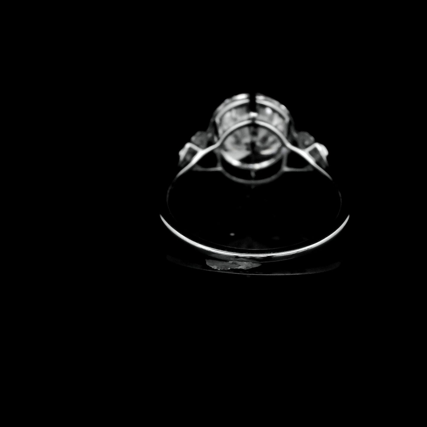3.71 Ct Round Lab Grown Diamond 14K Gold Ring