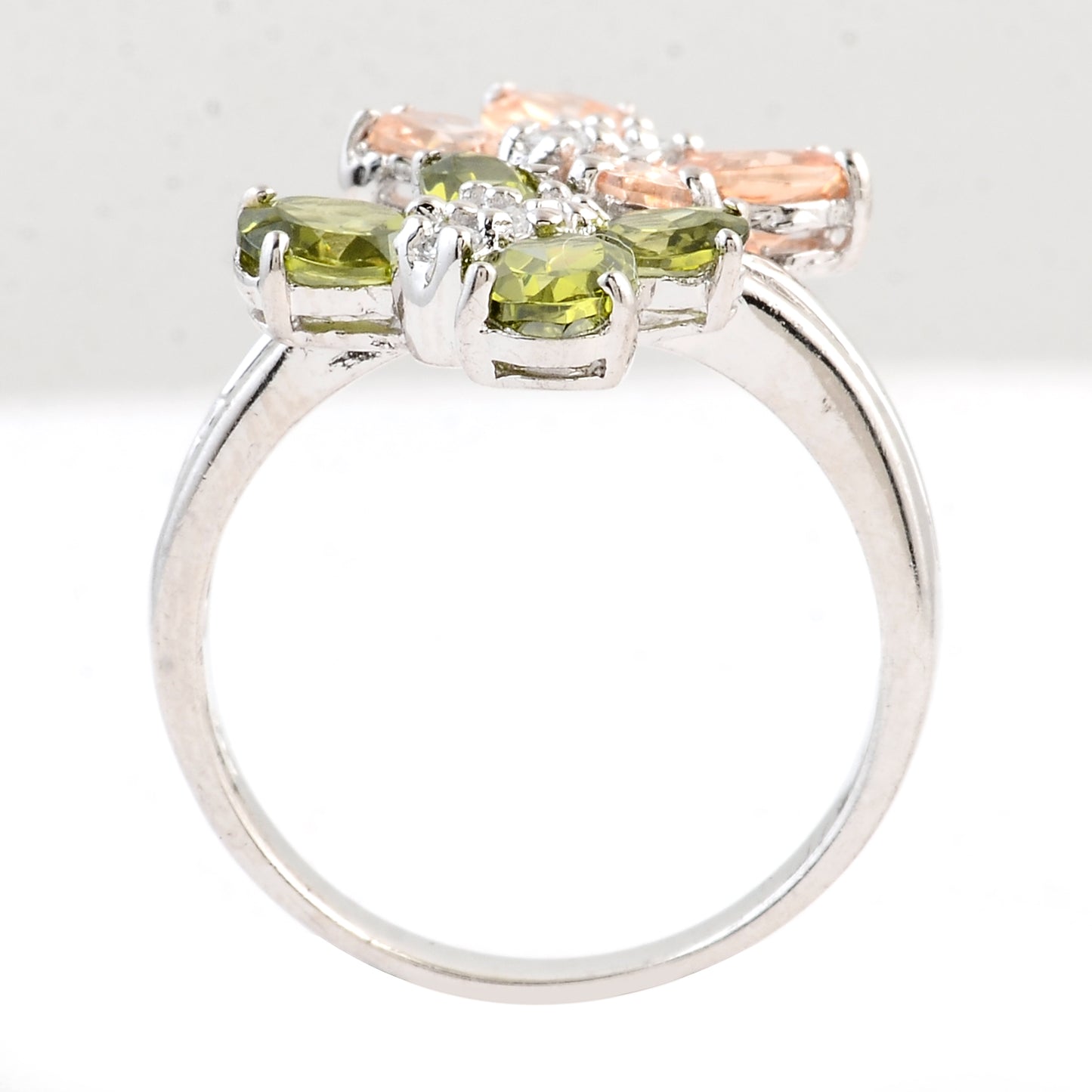 3.93 Ct Cubic Zirconia 925 Sterling Silver Ring