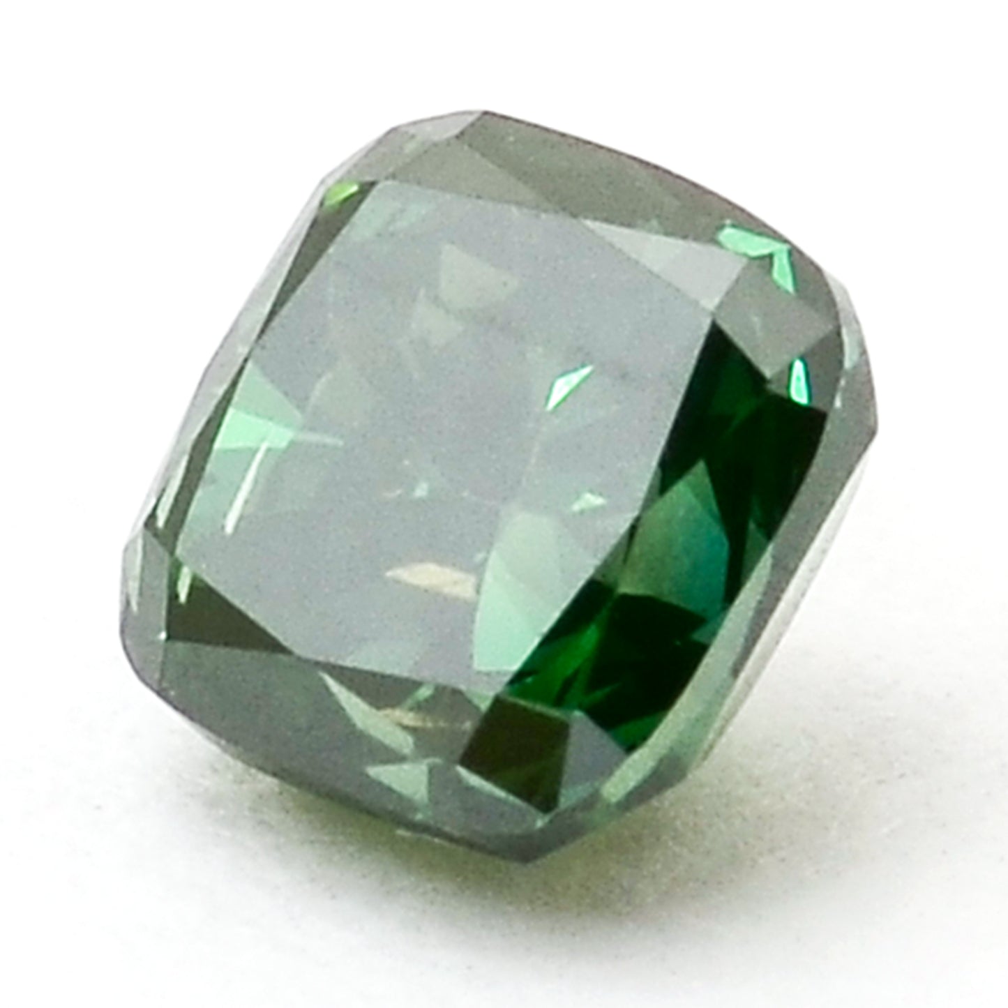 0.38 Green Diamond Octagon Loose Diamond