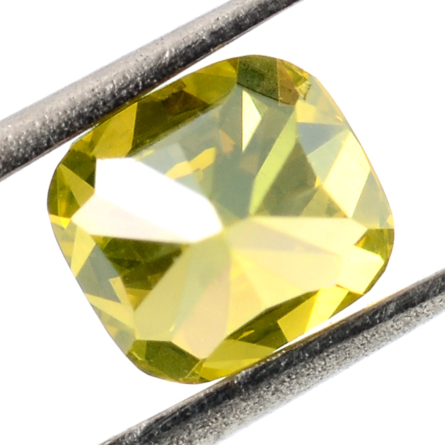 0.32 Carat Yellow Diamond Cushion Loose Gemstone