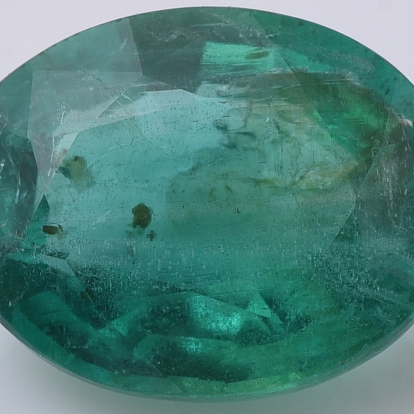2.24 Natural Beryl Emerald Oval Mixed Cut Gemstone