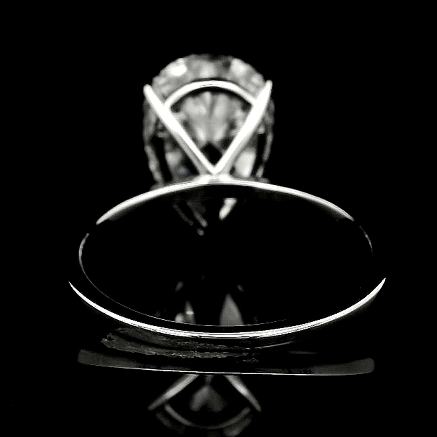 4.01 Carats Lab Grown Diamond 14K Gold Ring