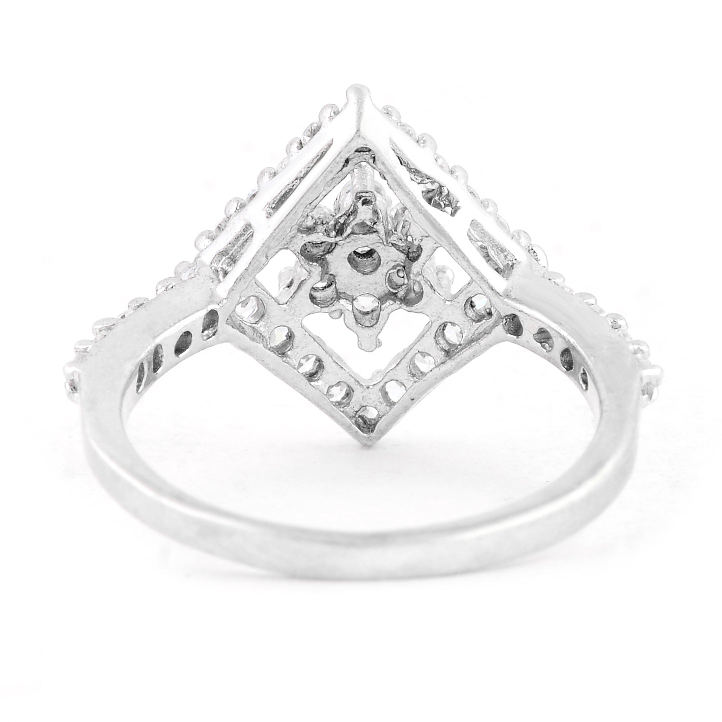 2.41 Ct Cubic Zirconia 925 Sterling Silver Ring