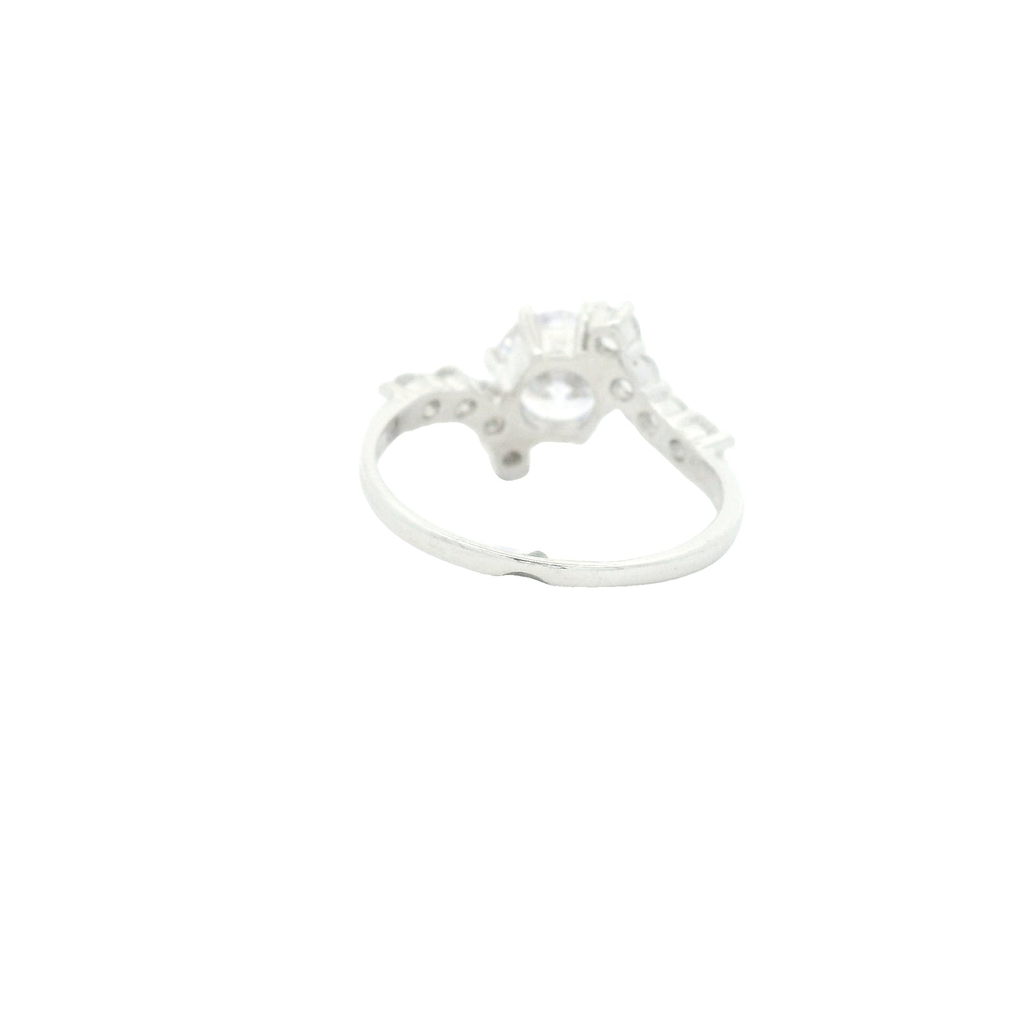 3.47 Ct Cubic Zirconia 925 Sterling Silver Ring