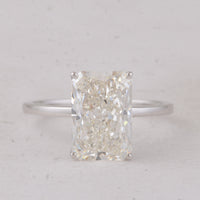 3.05 Carats Lab Grown Diamond 14K Gold Ring
