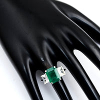 6.15 Carats Emerald 14K Gold Ring