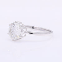 2.13 Carats Lab Grown Diamond 14K Gold Ring