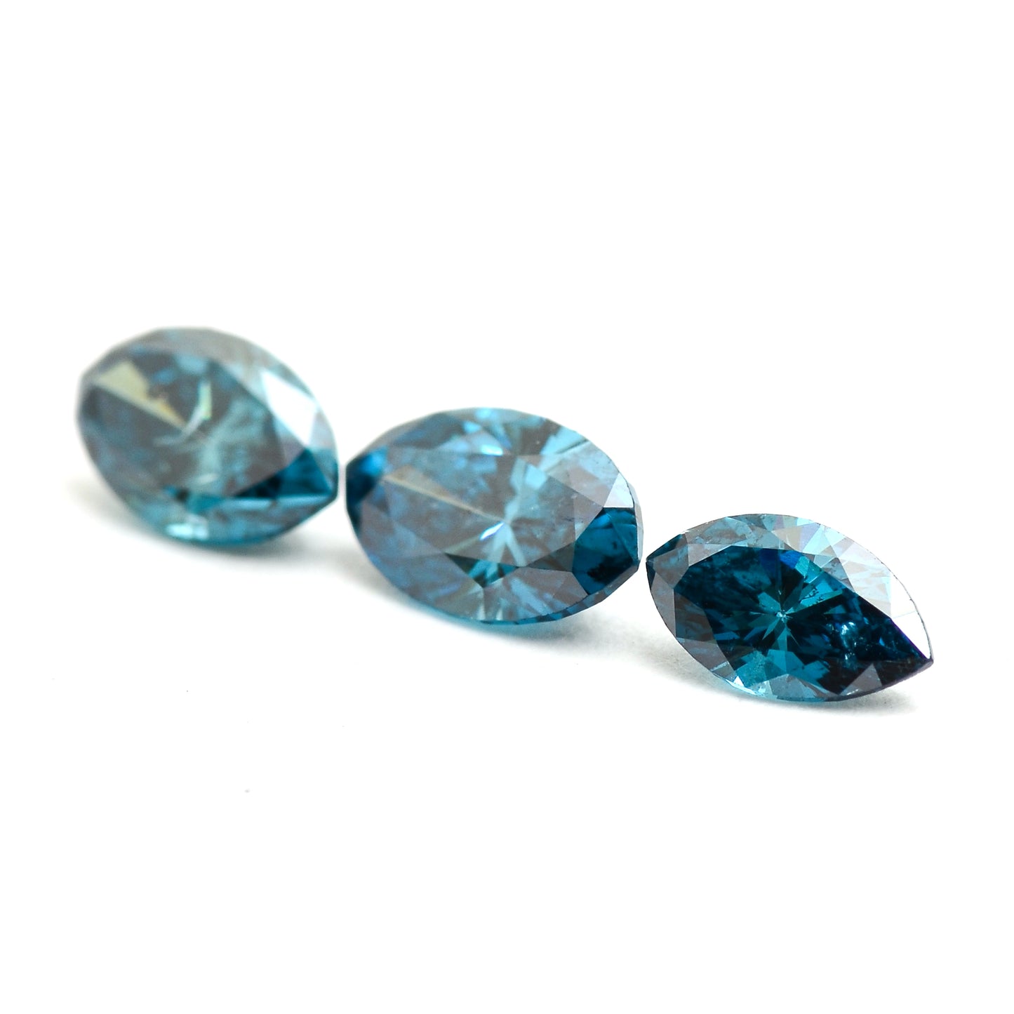 0.82 Blue Diamond Marquise Loose Diamond