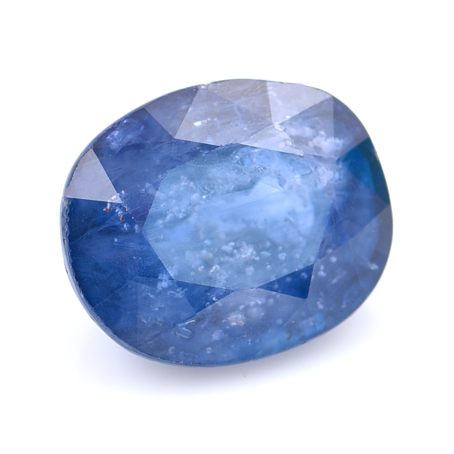 5.42 Natural Corundum Sapphire Rectangular Cushion Mixed Cut Gemstone