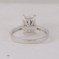 3.35 Carats Lab Grown Diamond 14K Gold Ring