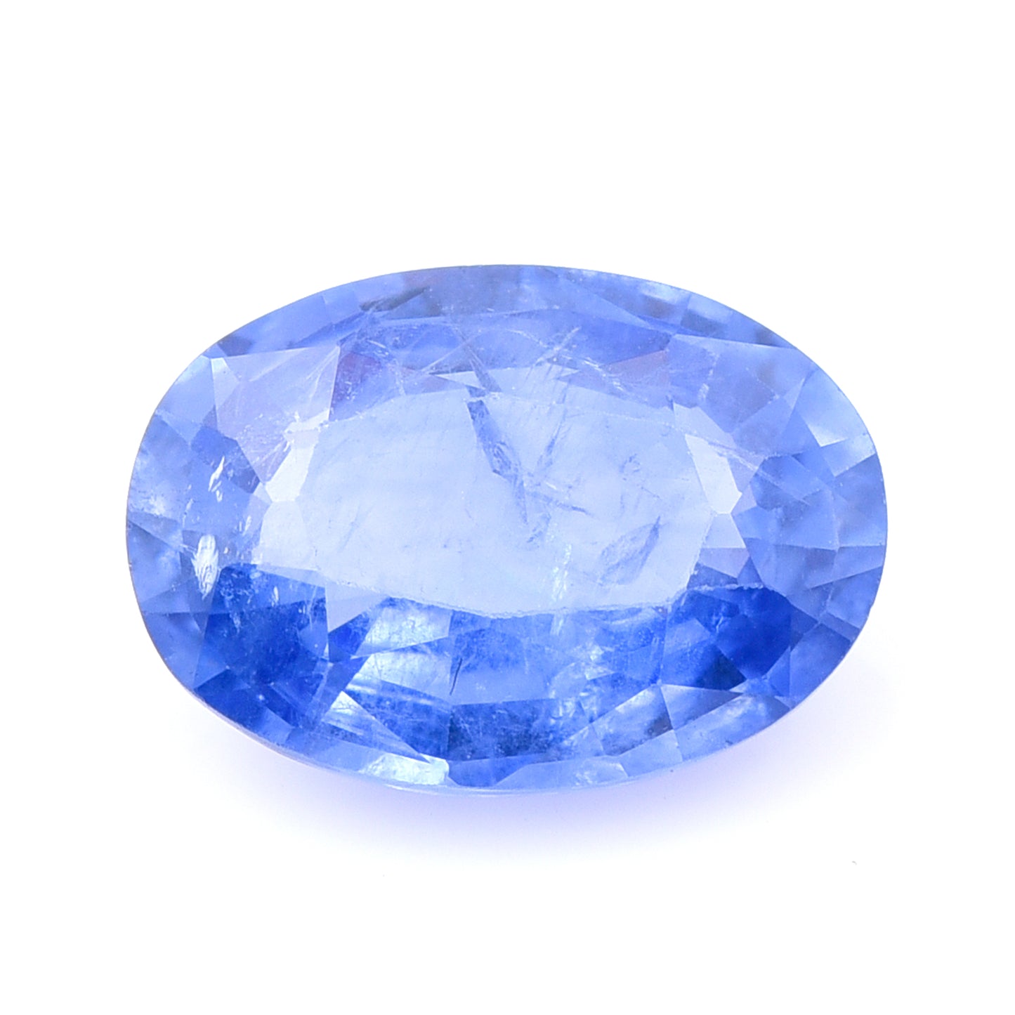 2.26 Natural Corundum Sapphire Oval Mixed Cut Gemstone