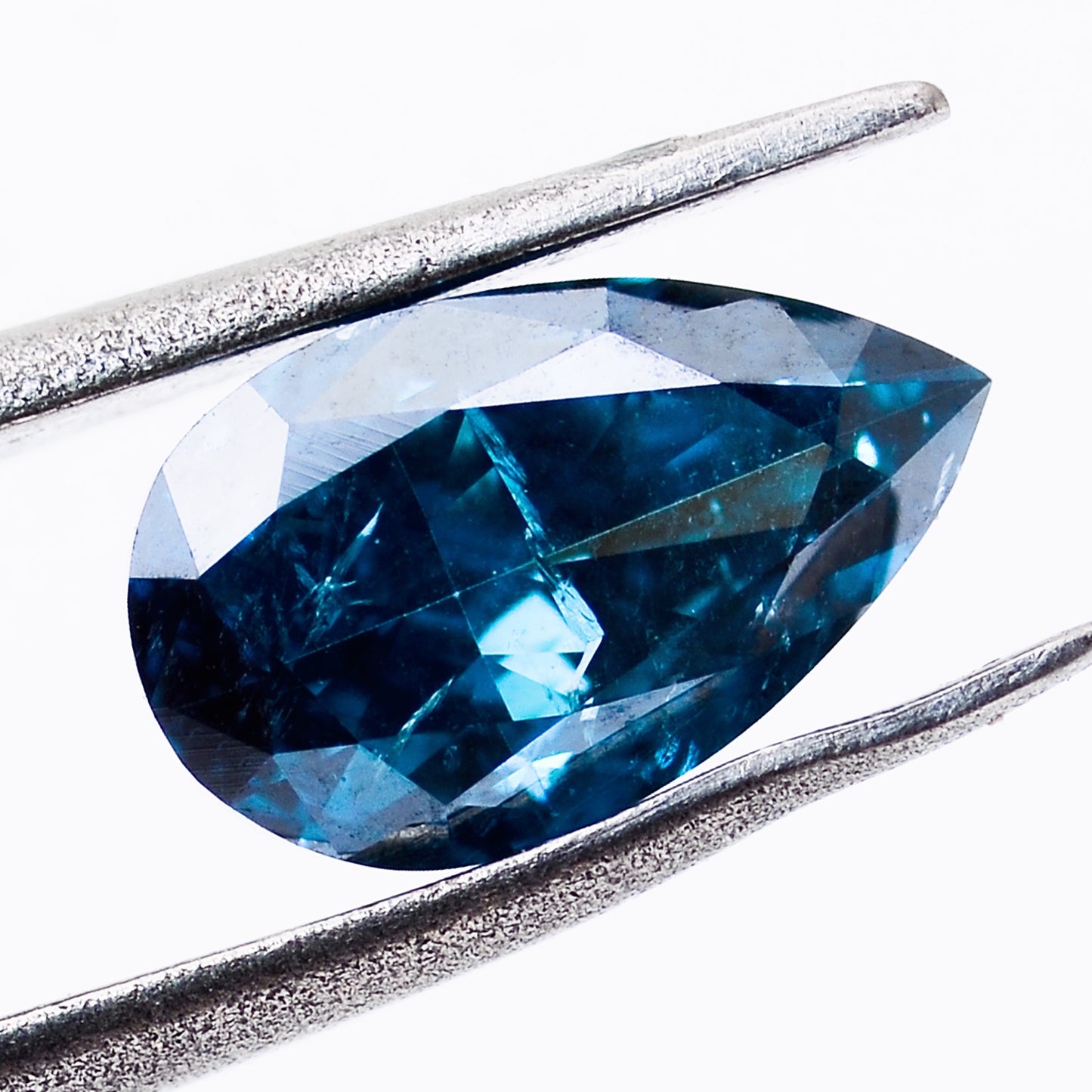 1.14 Blue Diamond Pear Loose Diamond