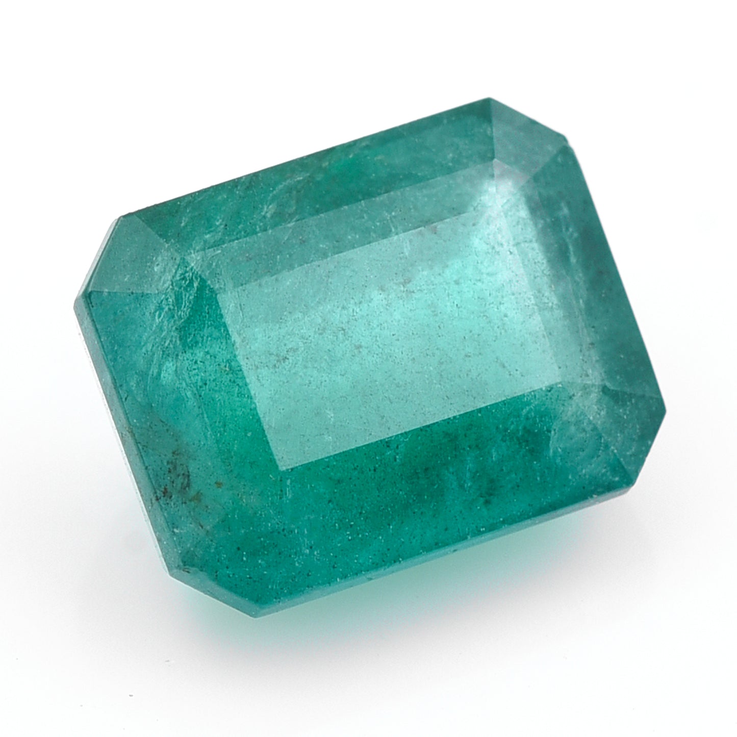 3.42 Natural Beryl Emerald Emerald Cut Gemstone