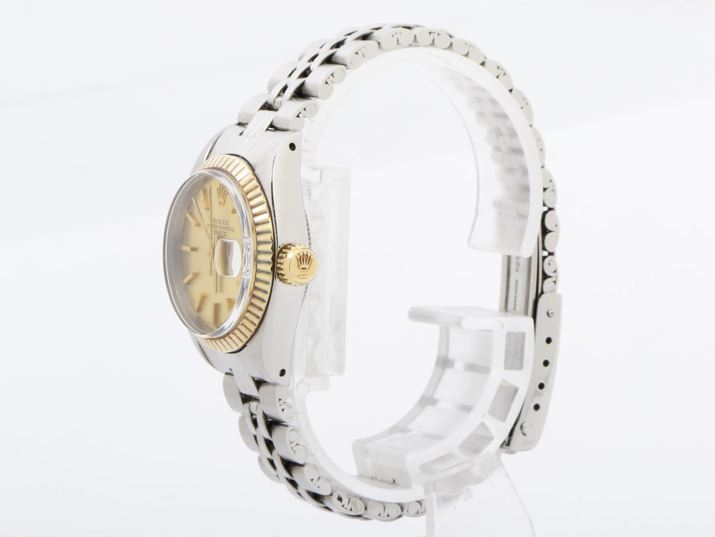 Rolex - 6917 - Oyster Perpetual Date Champagne Dial Ladies Automatic Watch, 26mm