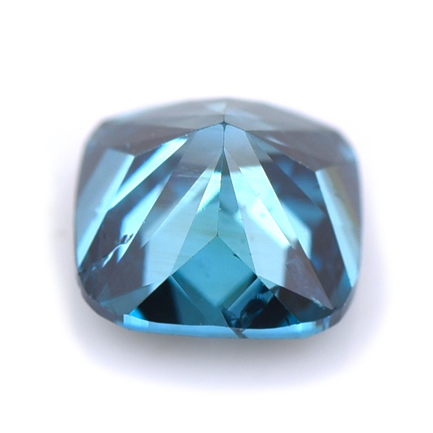 0.43 Blue Diamond Cushion Loose Diamond
