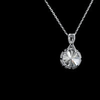 3.10 Carats Lab Grown Diamond 14K Gold Pendant