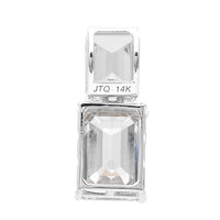 3.55 Carats Lab Grown Diamond 14K Gold Pendant