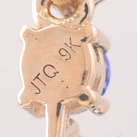 15.28 Ct Pear Tanzanite 9K Gold Pendant