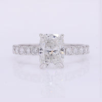 2.47 Carats Lab Grown Diamond 14K Gold Ring