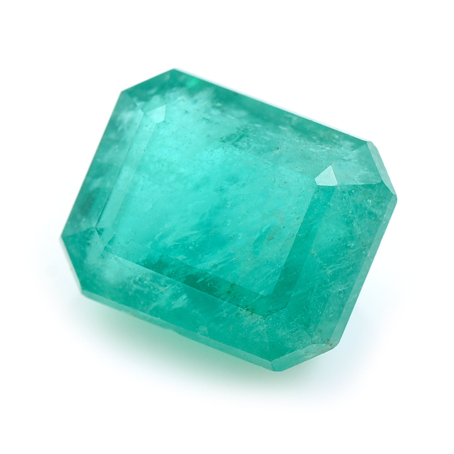 3.87 Natural Beryl Emerald Emerald Cut Gemstone