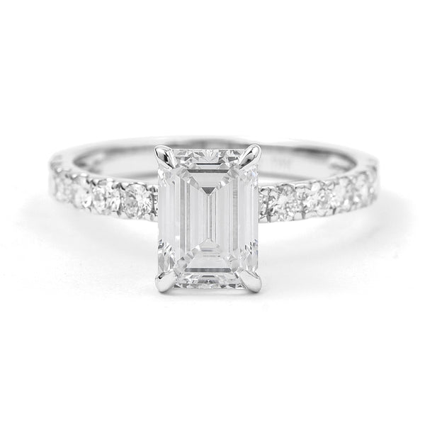2.48 Carats Lab Grown Diamond 14K Gold Ring