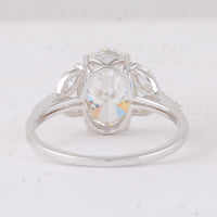 3.19 Carats Lab Grown Diamond 14K Gold Ring