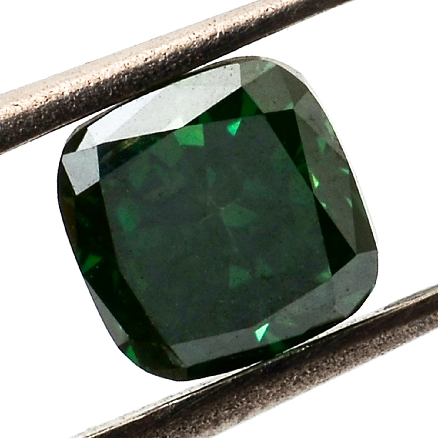 0.38 Green Diamond Octagon Loose Diamond