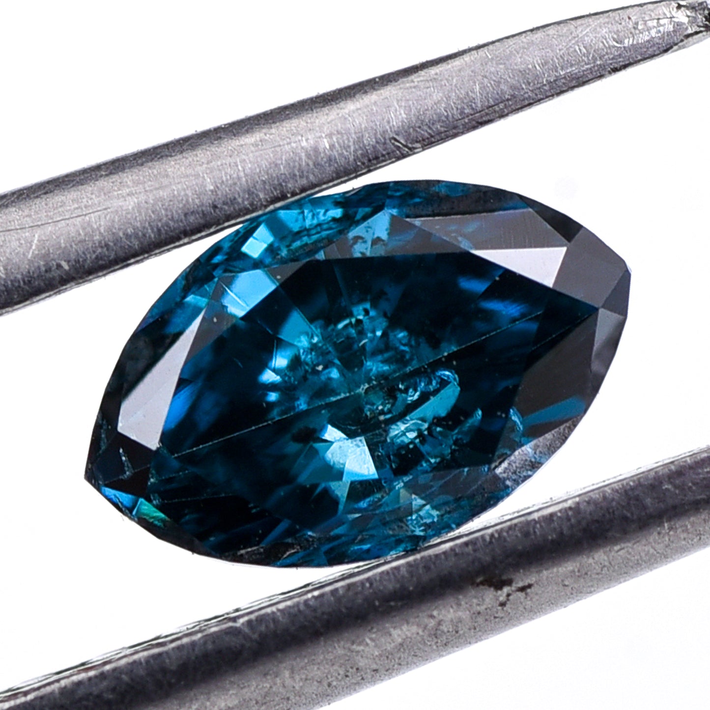 0.39 Blue Diamond Marquise Loose Diamond