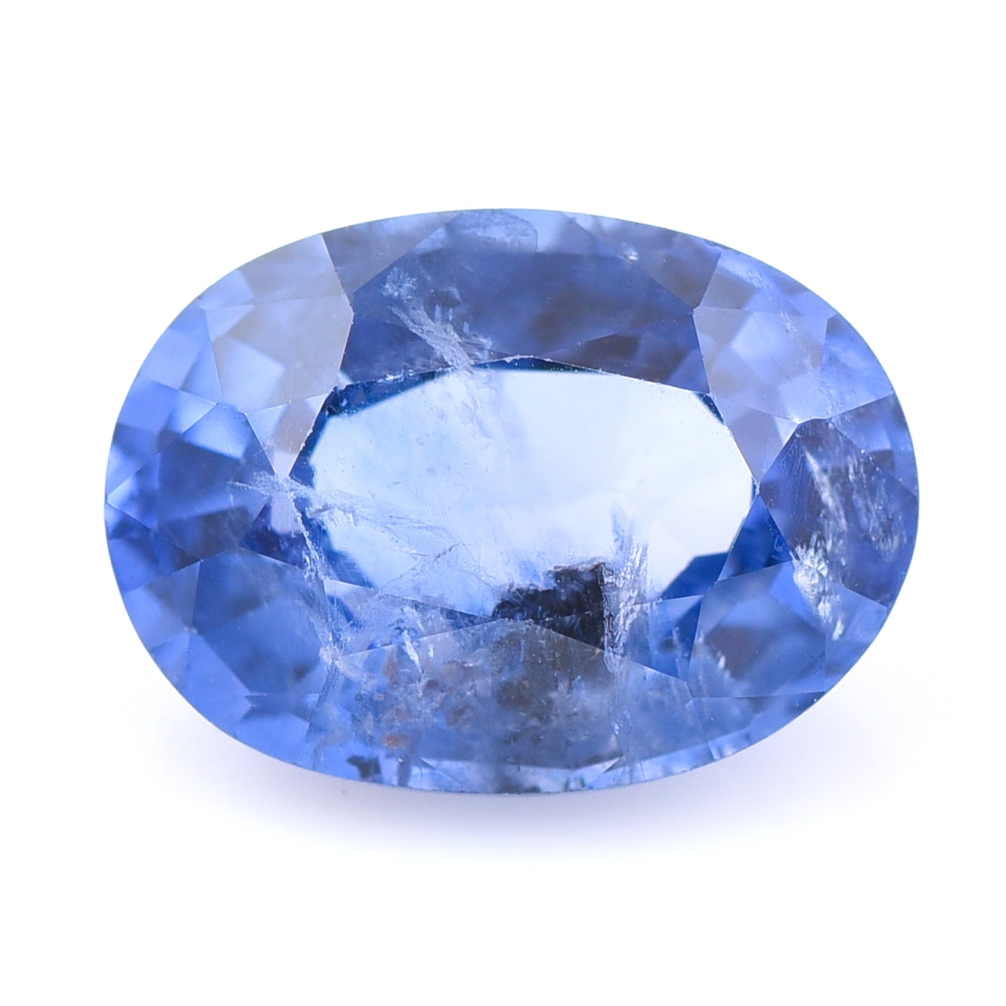 2.7 Natural Corundum Sapphire Oval Mixed Cut Gemstone