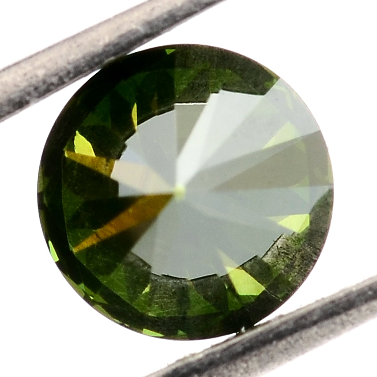 0.41 Green Diamond Round Loose Gemstone