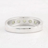 1.43 Ct Round Peridot 925 Sterling Silver Ring