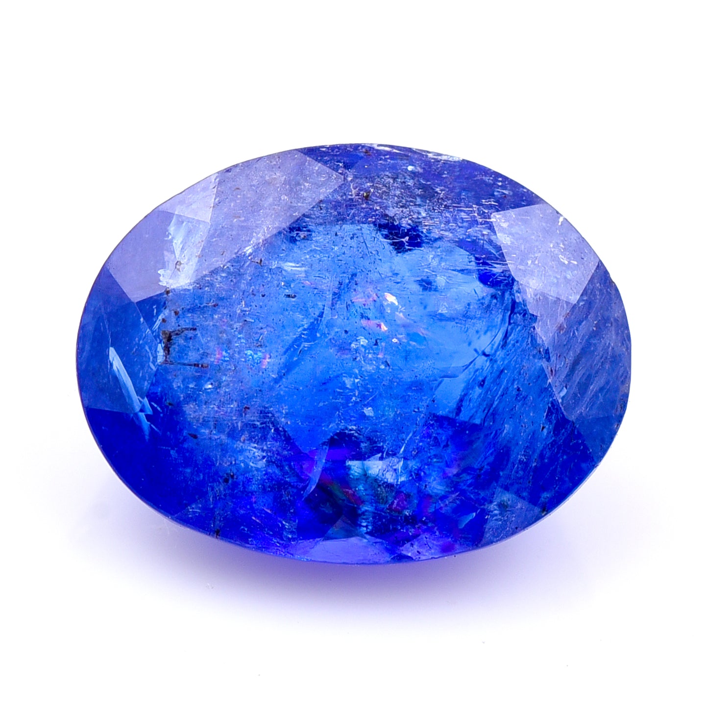 5.32 Natural Zoisite Tanzanite Oval Mixed Cut Gemstone