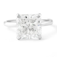 4.73 Carats Lab Grown Diamond 950 Platinum Ring