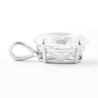 3.05 Carats Lab Grown Diamond 14K Gold Pendant