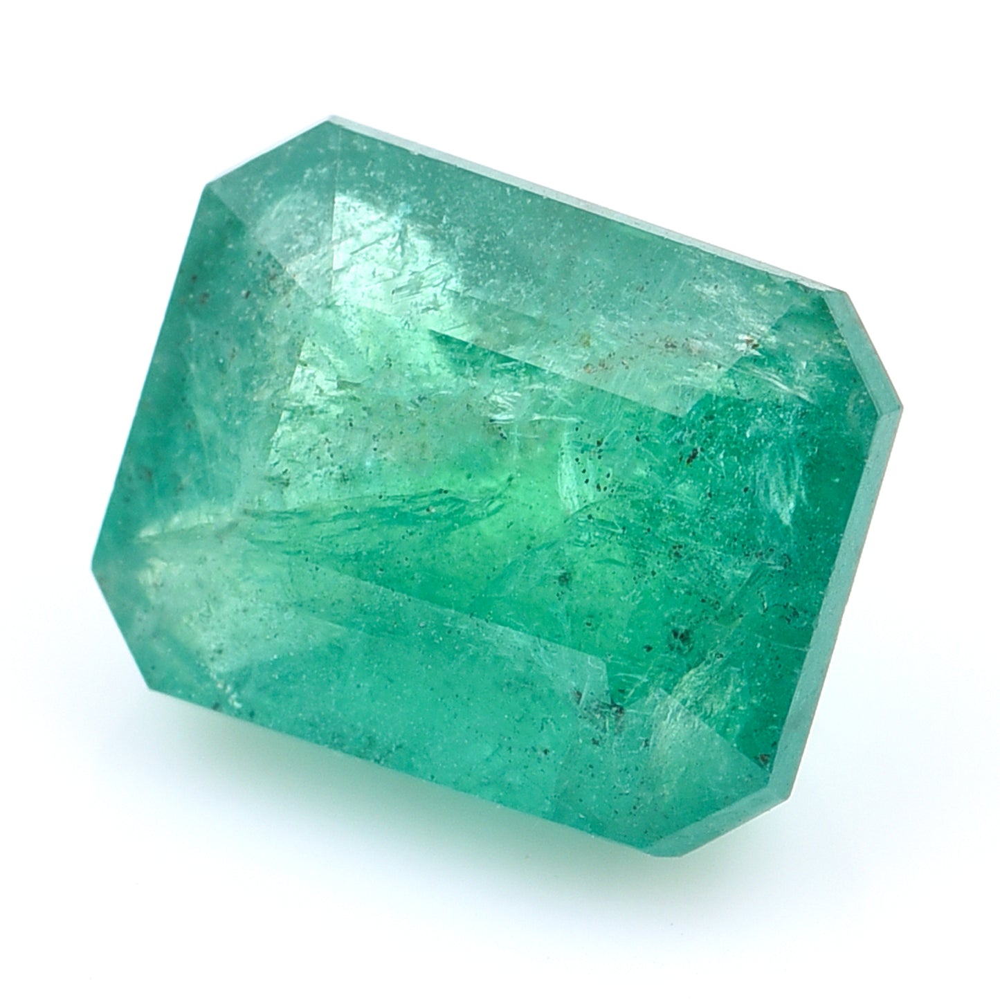 3.89 Natural Beryl Emerald Emerald Cut Gemstone