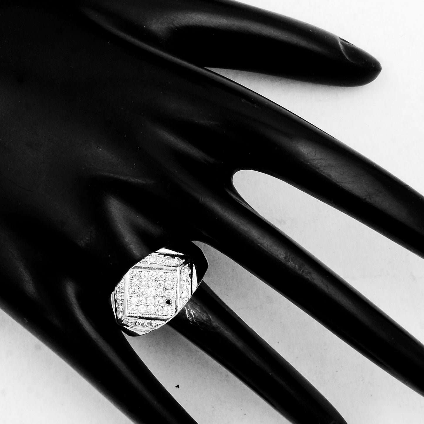 2.32 Ct Cubic Zirconia 925 Sterling Silver Ring