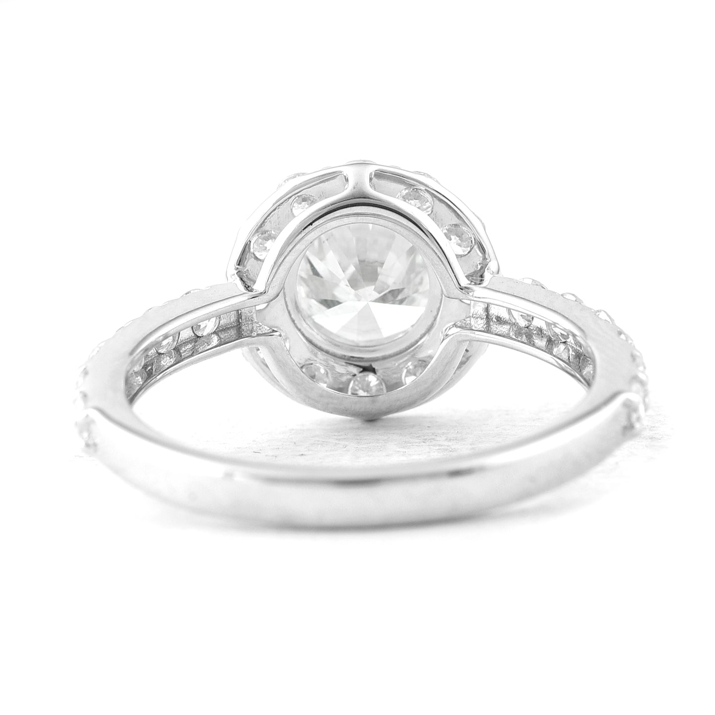 2.09 Carats Lab Grown Diamond 14K Gold Ring