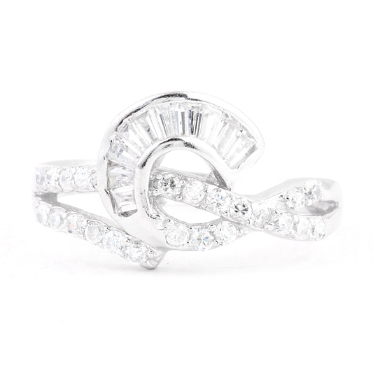 3.55 Ct Cubic Zirconia 925 Sterling Silver Ring