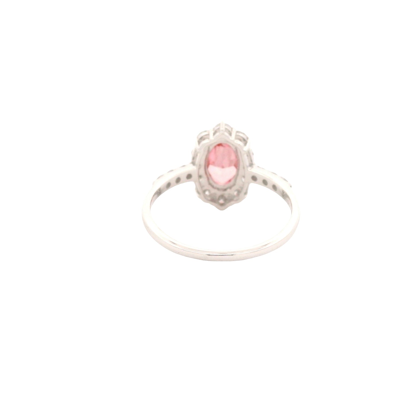 1.70 Carats Pink Lab Grown Diamond 14K Gold Ring