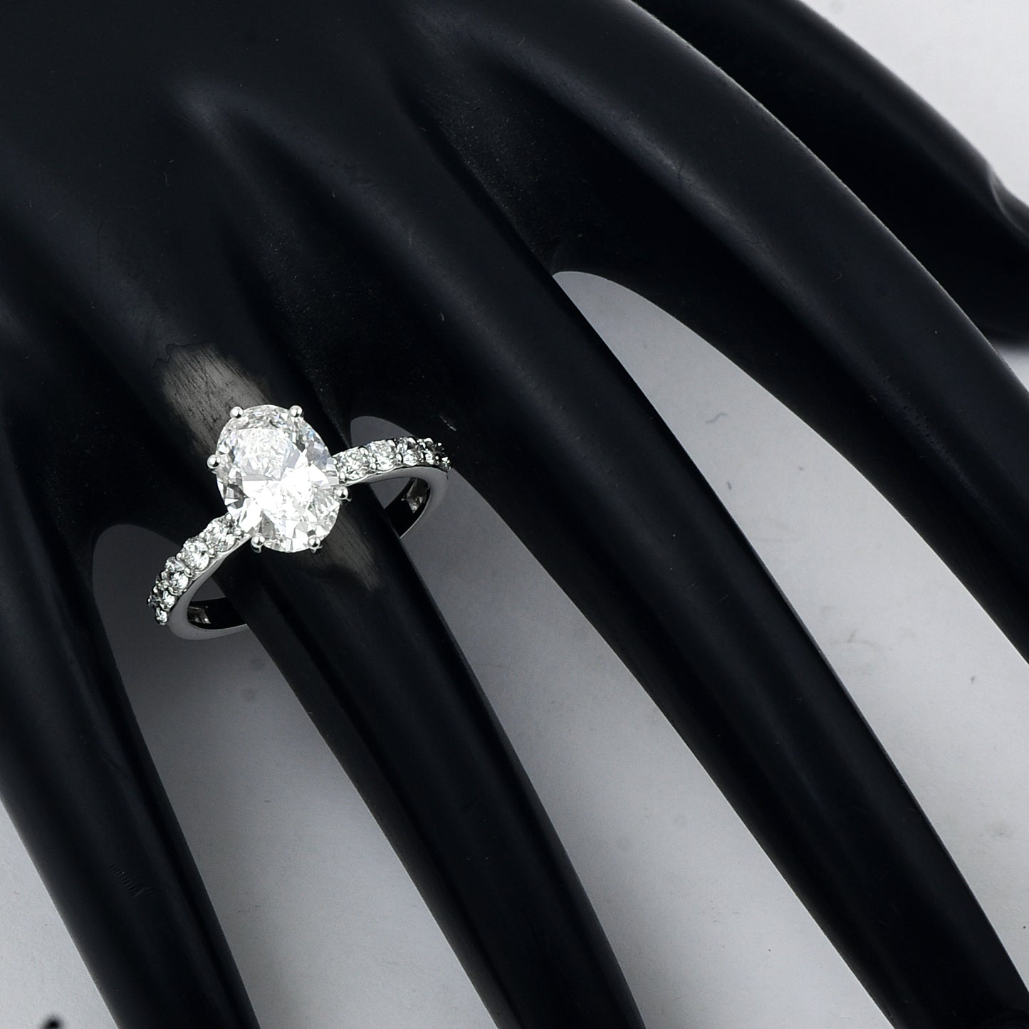 2.39 Carats Lab Grown Diamond 14K Gold Ring