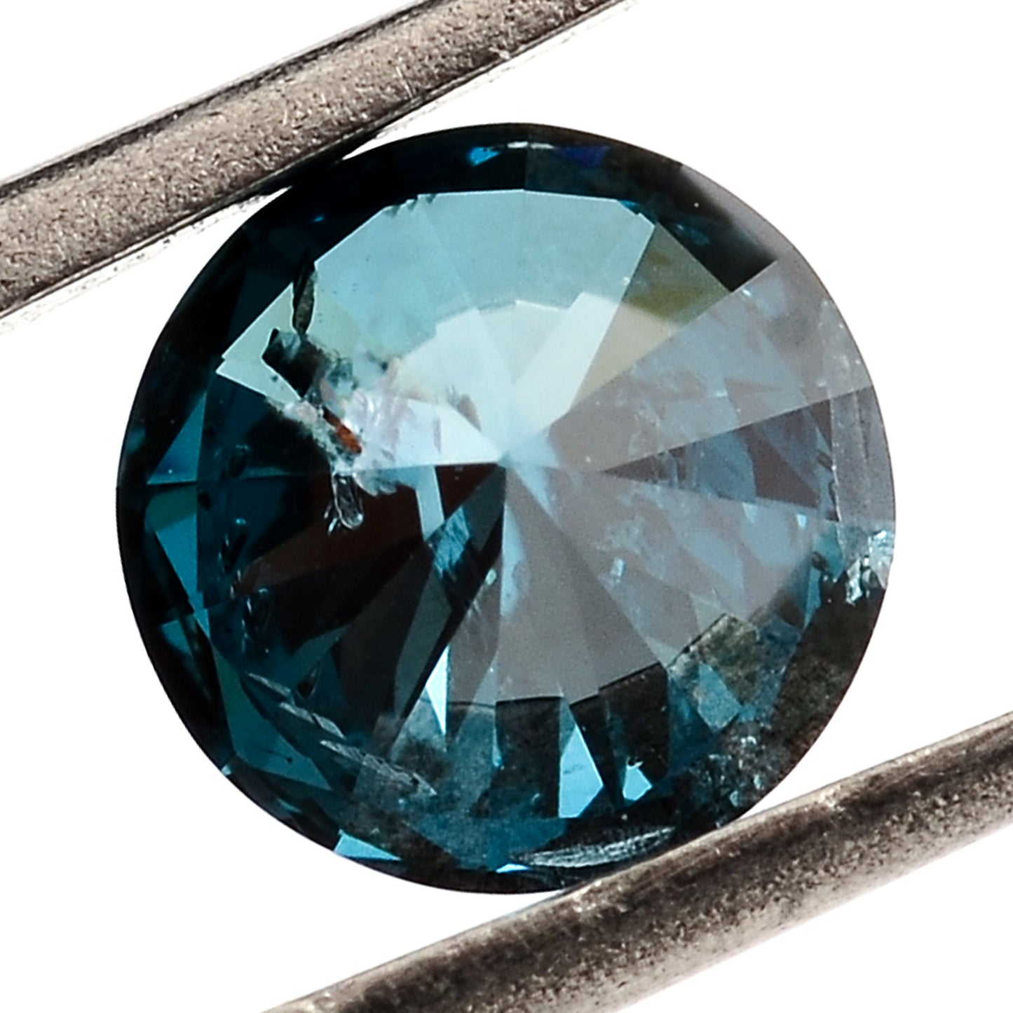 0.79 Blue Diamond Round Loose Gemstone