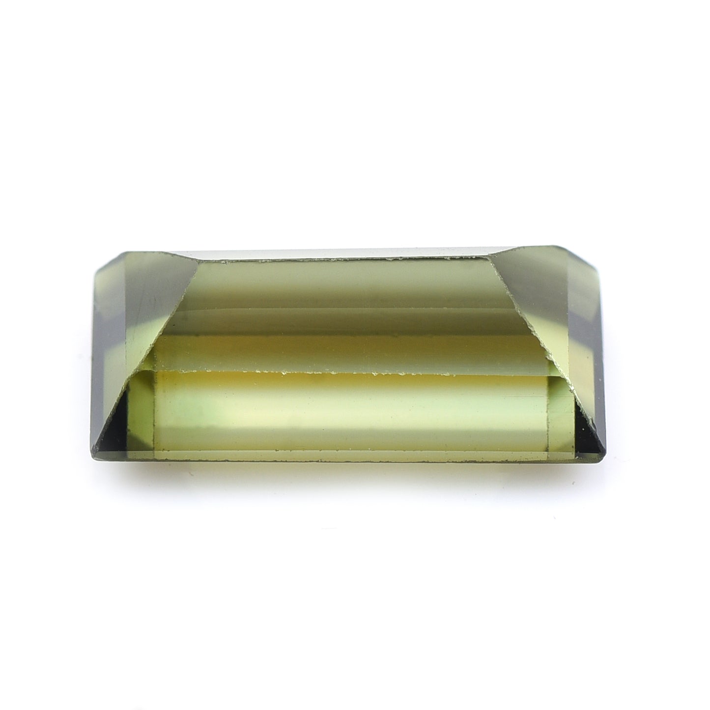 4.58 Natural Tourmaline Verdelite Rectangular Step Cut Gemstone
