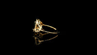 2.30 Ct Oval Natural Sapphire 14K Gold Ring