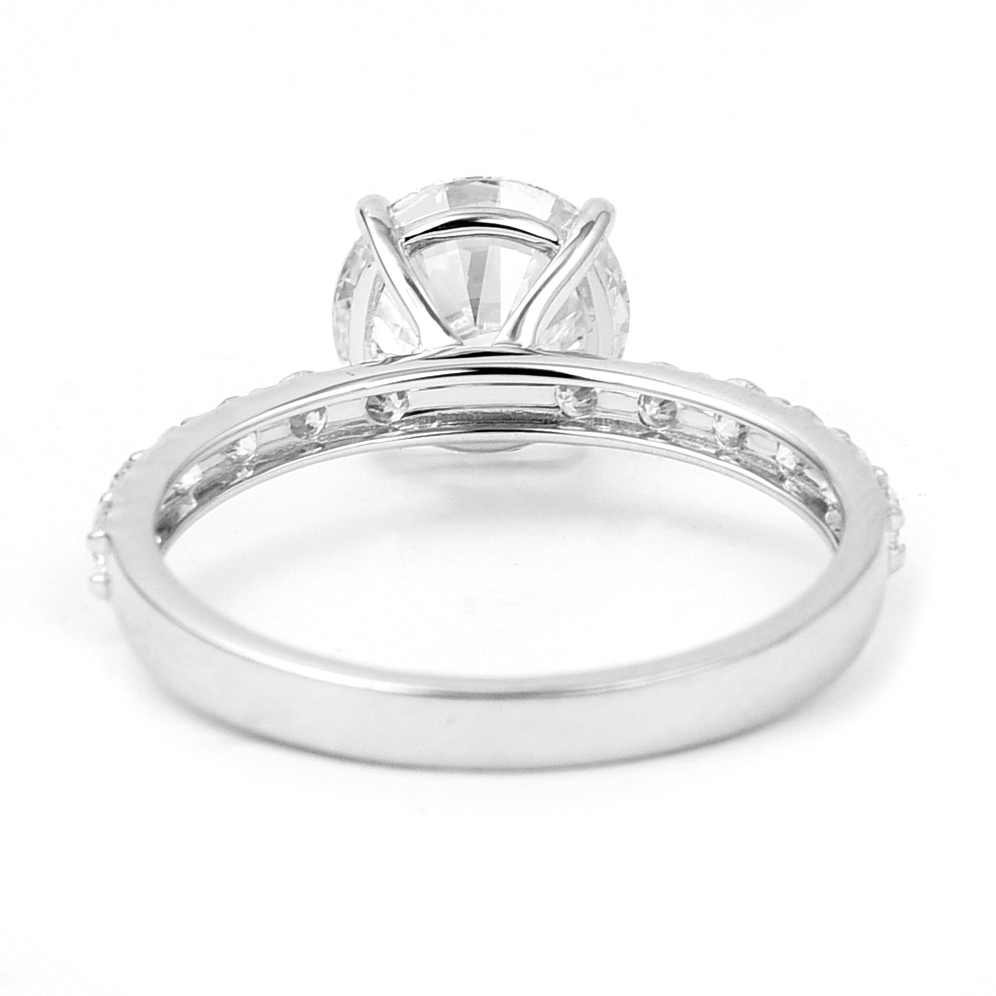 2.28 Carats Lab Grown Diamond 14K Gold Ring